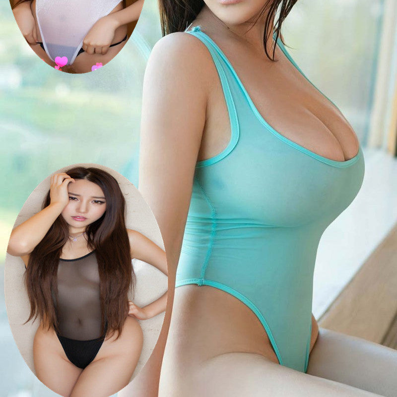 Solid Color Spandex Bodysuit