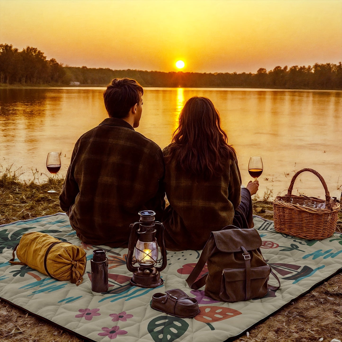 Extra Large Foldable Picnic Blanket