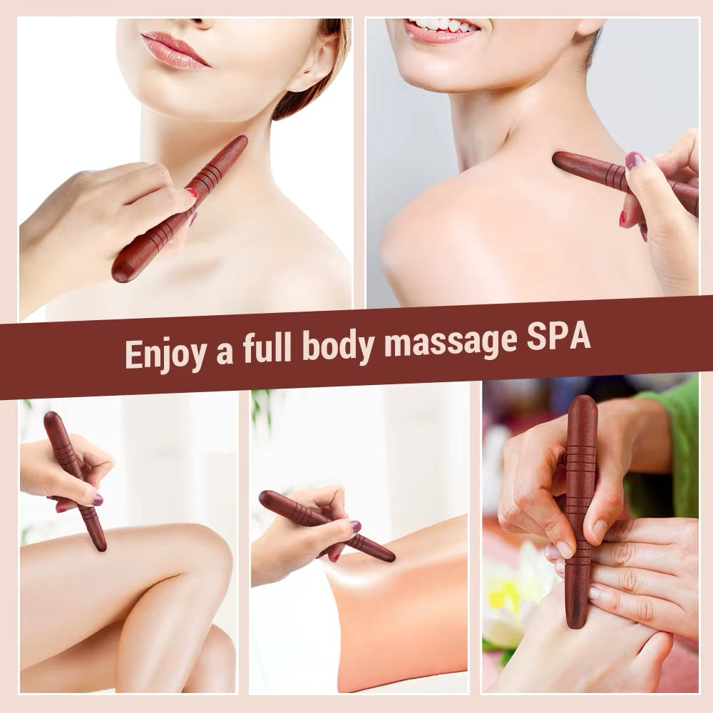 Wooden Stick Massager