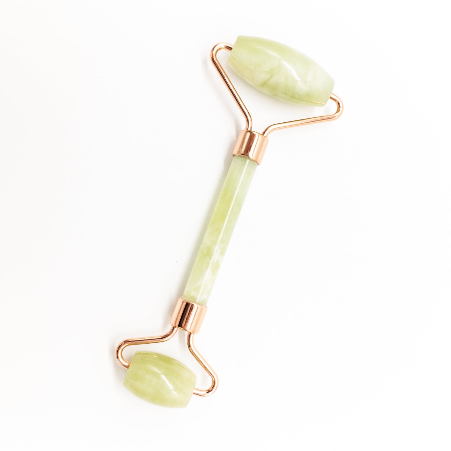 LuxeGlow Face Roller – Copper & Crystal Massager