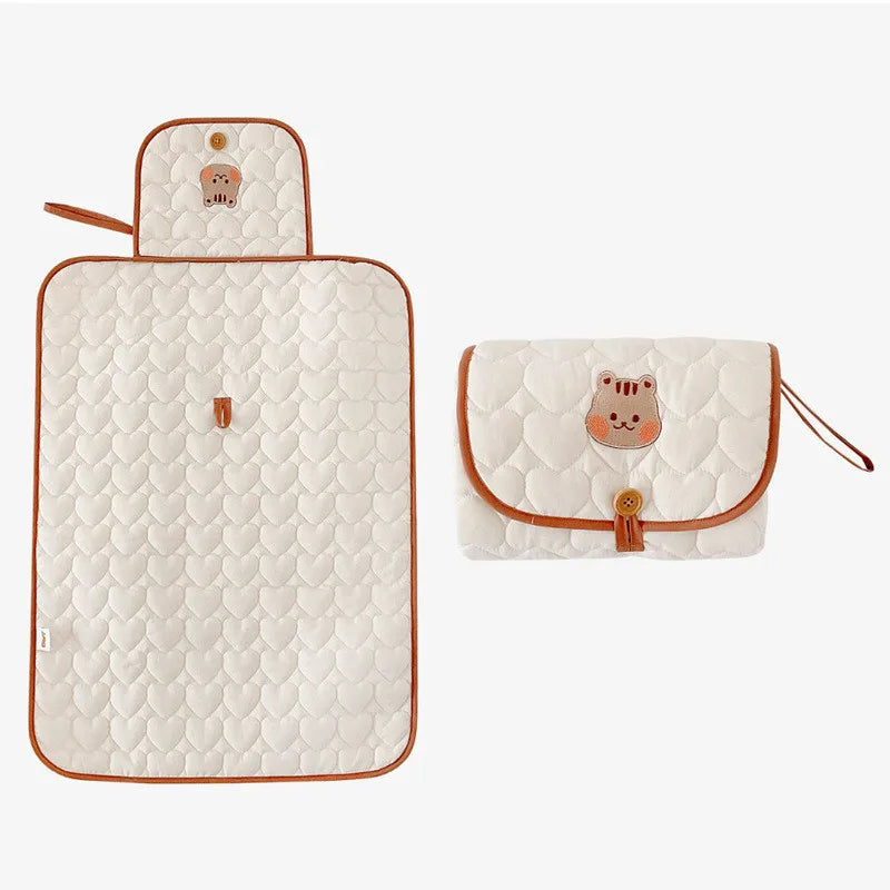Soft Cotton Baby Changing Pad