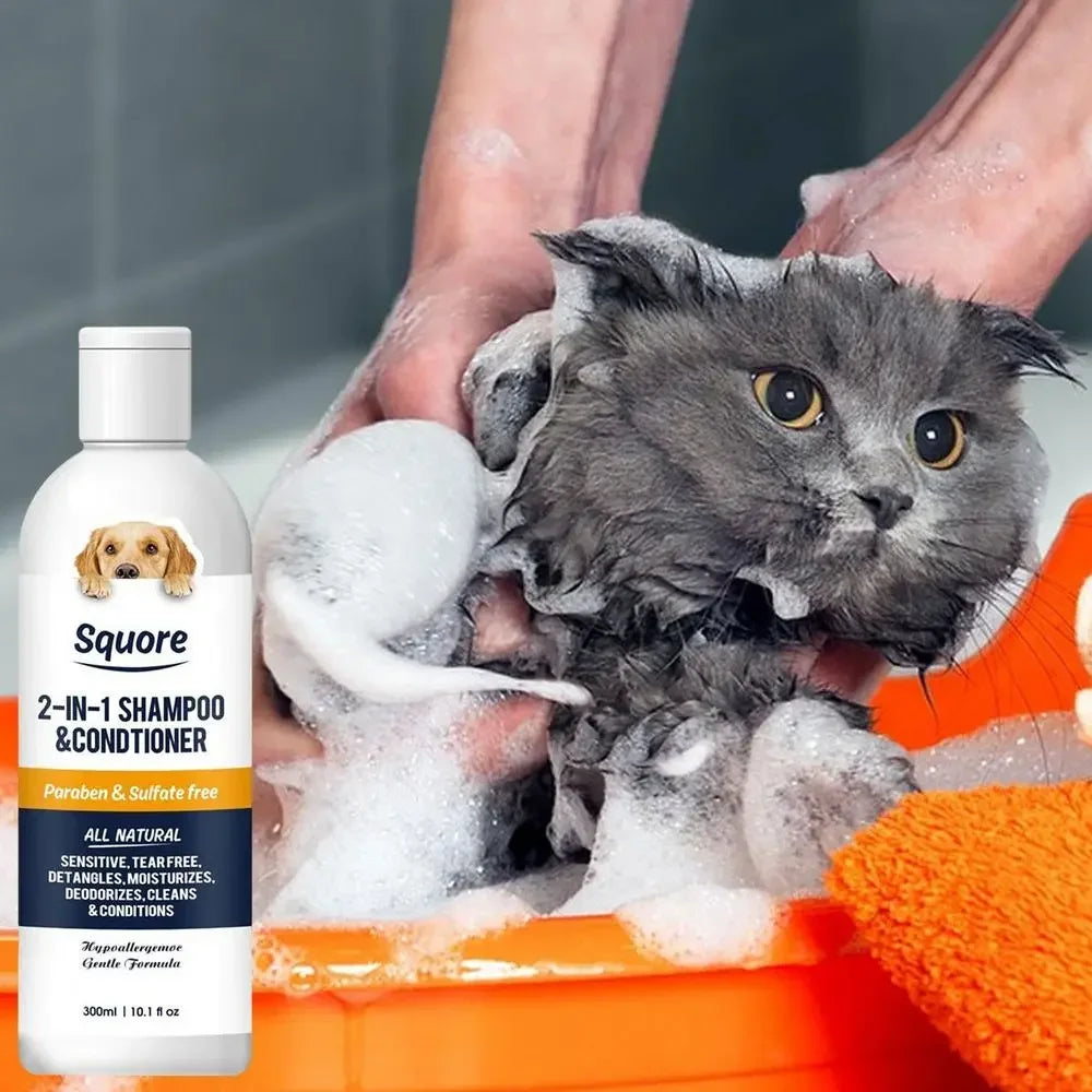 Squore 2 In 1 Natural Shampoo & Conditioner