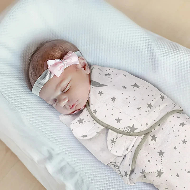 Baby Swaddle & Hat Set