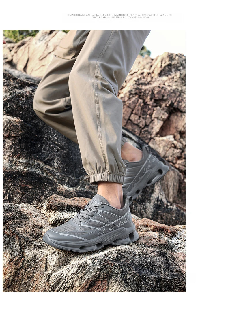 Men’s Casual Lace-Up Sneakers