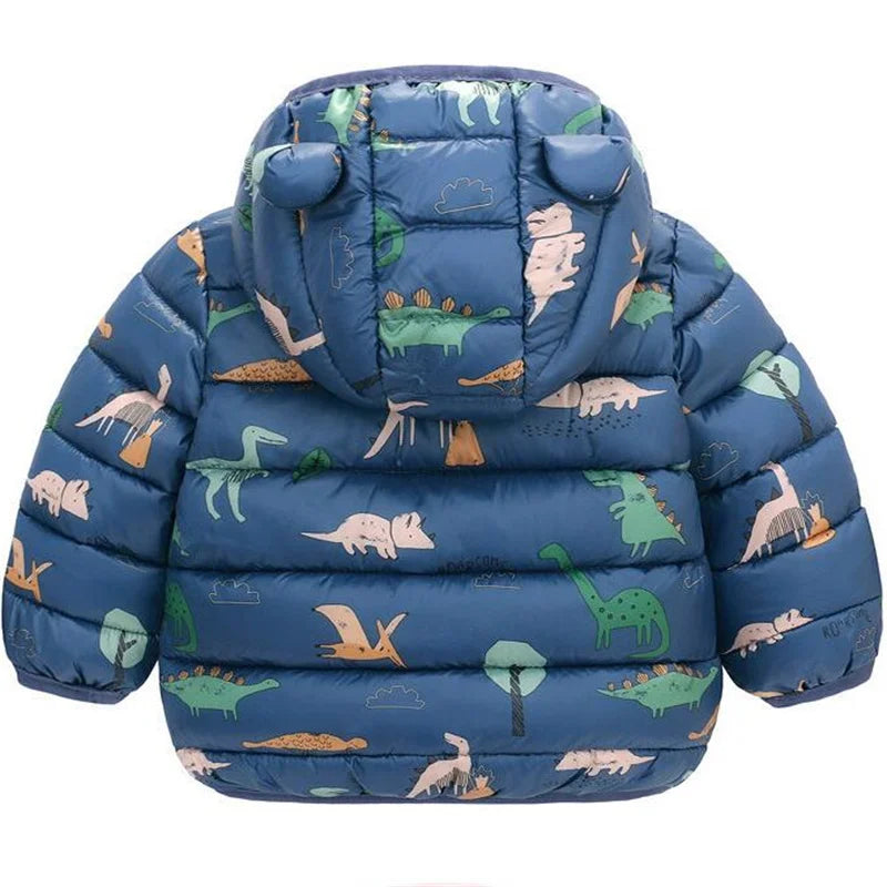 Baby Hooded Cartoon Jacket