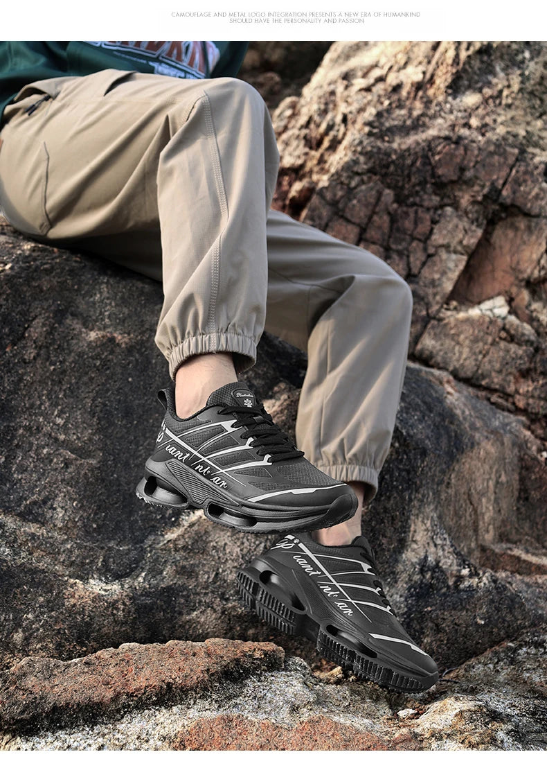 Men’s Casual Lace-Up Sneakers