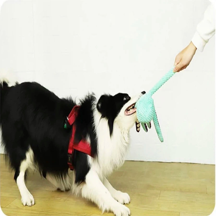 Qzee Plush Squeaky Dog Toy