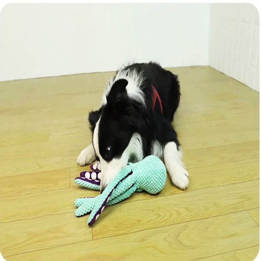 Qzee Plush Squeaky Dog Toy