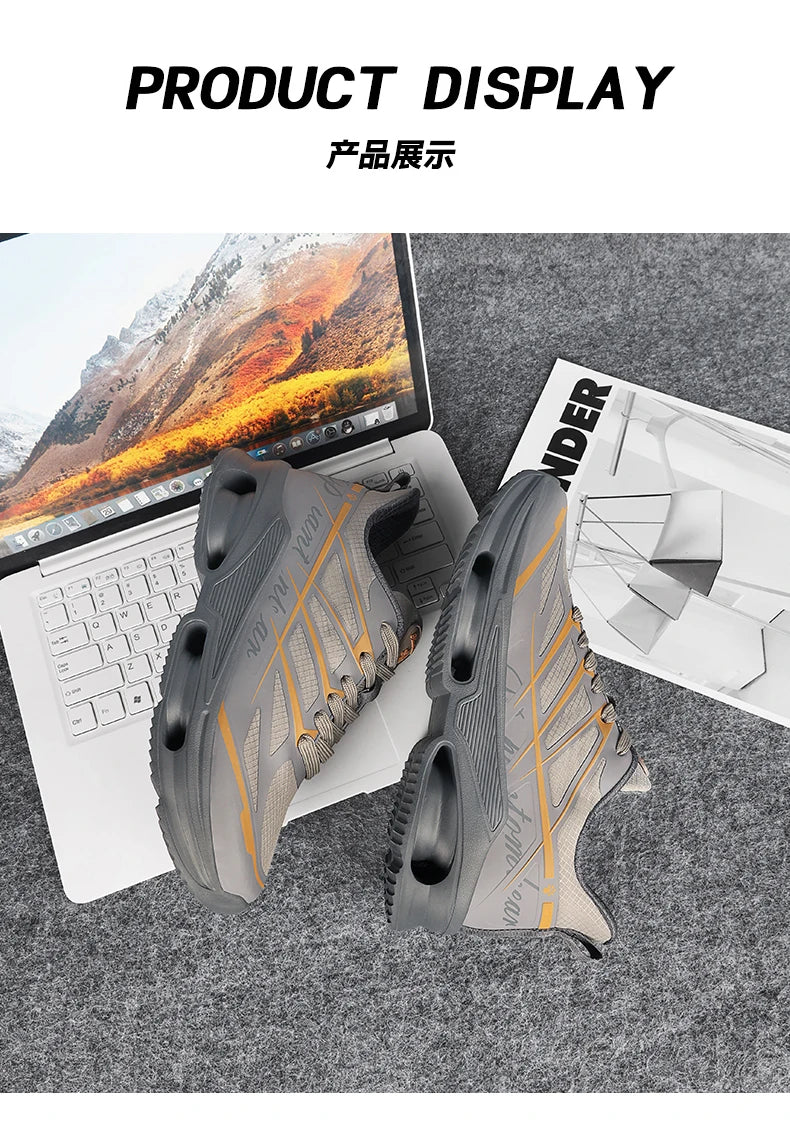 Men’s Casual Lace-Up Sneakers