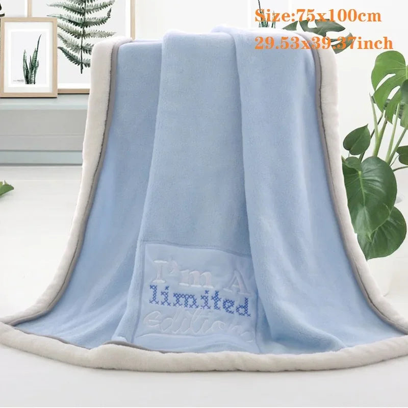 Baby Cartoon Flannel Blanket
