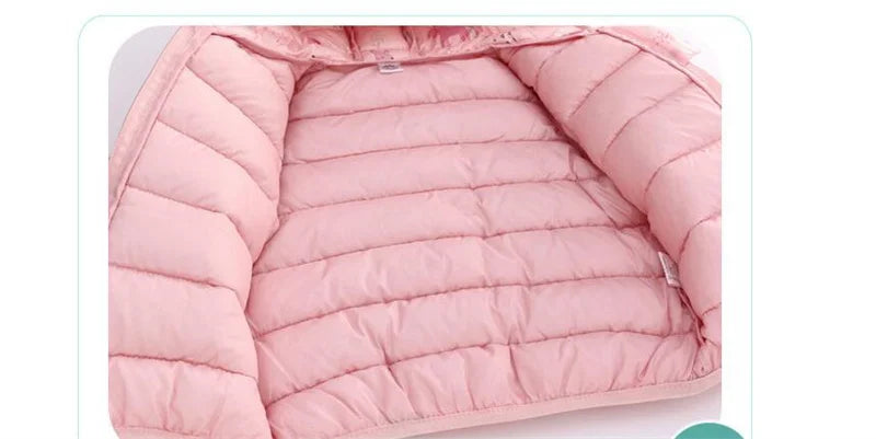 Baby Hooded Cartoon Jacket