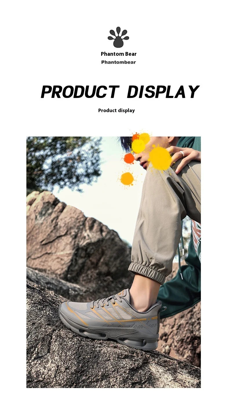 Men’s Casual Lace-Up Sneakers