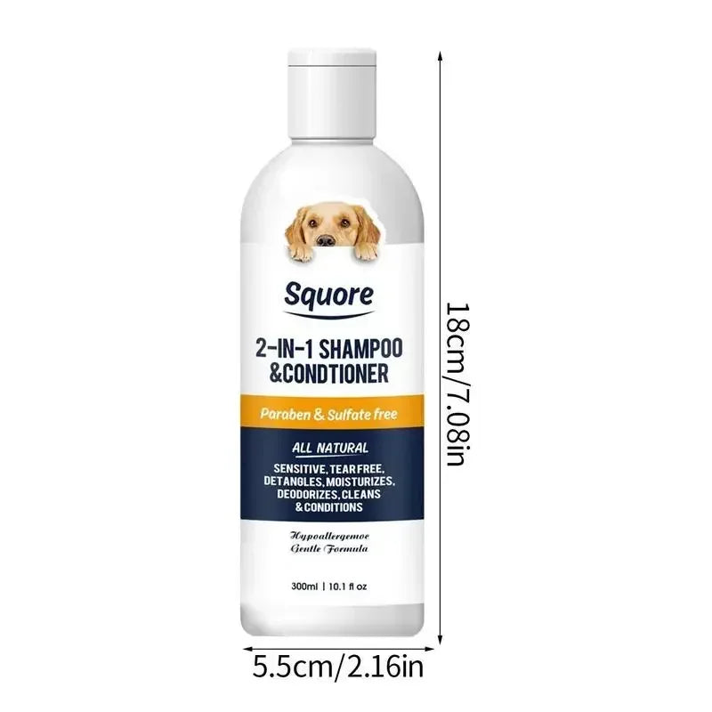 Squore 2 In 1 Natural Shampoo & Conditioner