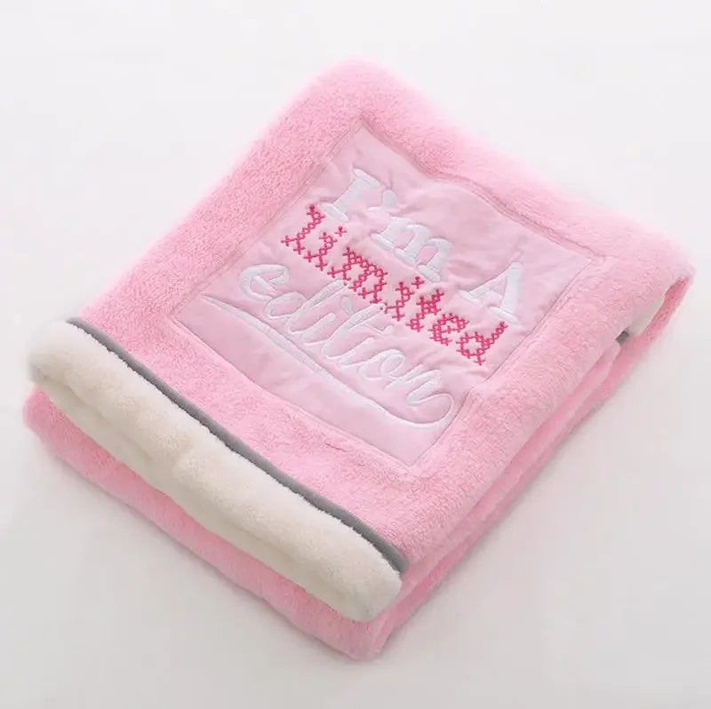 Baby Cartoon Flannel Blanket