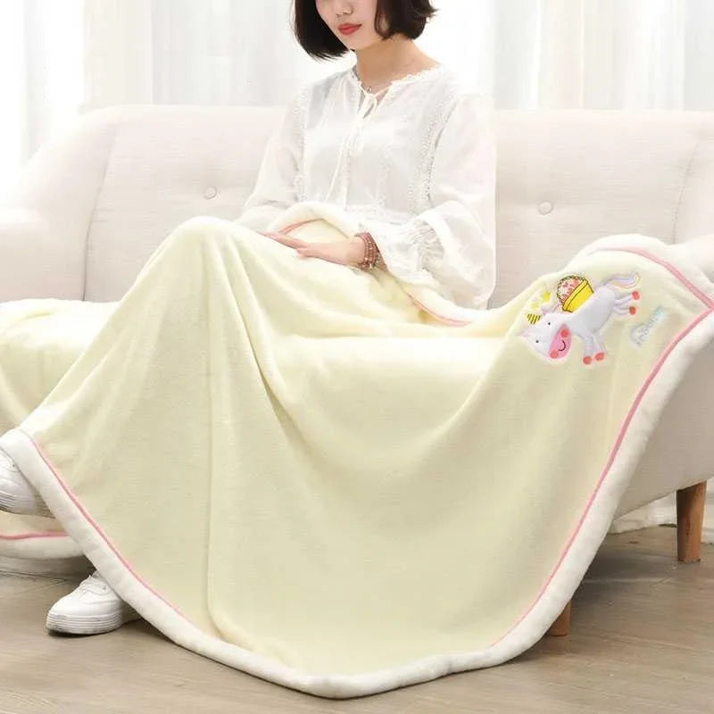 Baby Cartoon Flannel Blanket