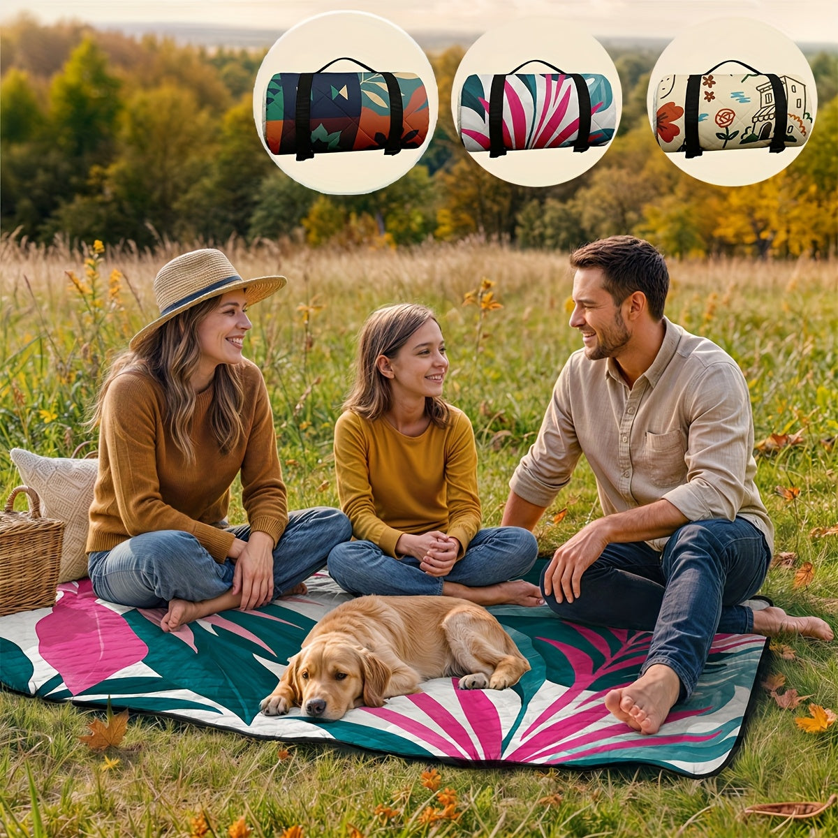 Extra Large Foldable Picnic Blanket