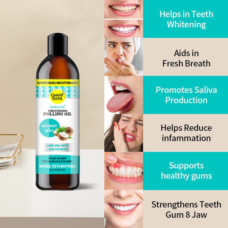 Whitening Mouthwash Pulling Oil
