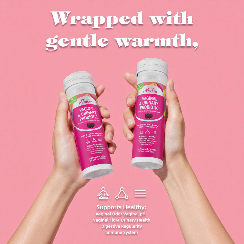 BSYS Vaginal Probiotics Chews - CoffeeLoversEssential