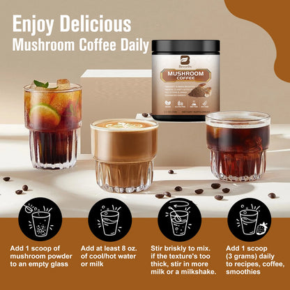 10-in-1 Mushroom Coffee Powder
