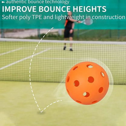 26 Holes PVC Pickleball Balls
