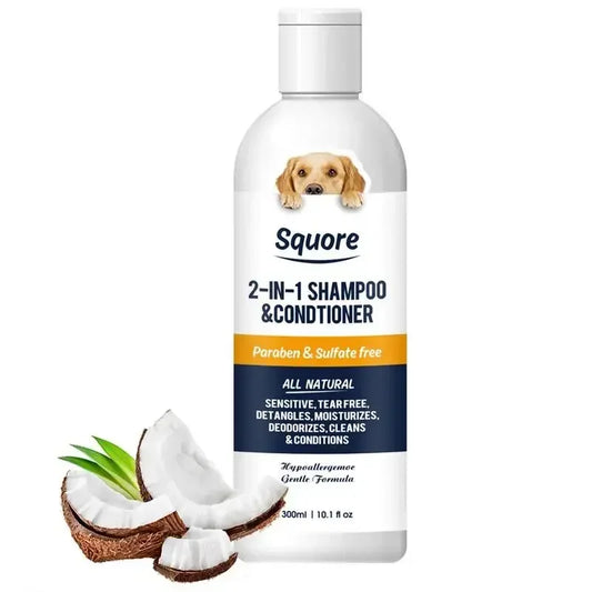 Squore 2 In 1 Natural Shampoo & Conditioner
